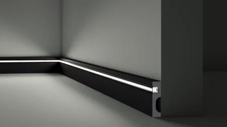 Профиль NMC Wallstyl IL11 Black (80х20х2000мм) в Уфе