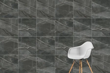 Керамогранит Vitra SityMarble Калакатта Блэк 60х60 (Лаппатированная и Реттифицированная) в Уфе