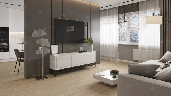 Каменно-полимерная плитка Alpine Floor Solo Анданте ECO 14-10, 3,5 мм 34 класс в Уфе