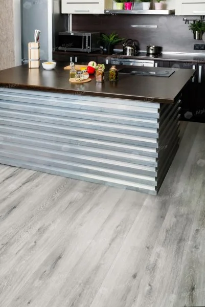 Каменно-полимерная плитка Alpine Floor Classic Light Ясень Серый ECO 134-55 MC 3.5мм, 34 класс в Уфе