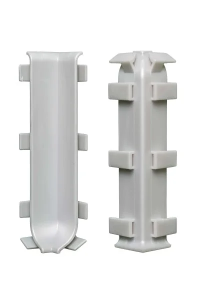 Внутренний угол Bonkeel ПЛ80 серый (ПВХ) в Уфе