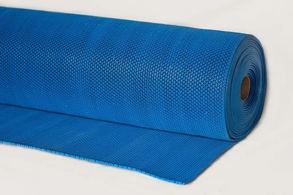 Грязезащитное рулонное покрытие ЗигЗаг Синий 4,5 мм (1,2 м) Китай в Уфе