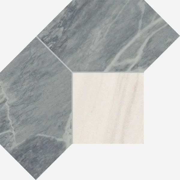 Керамогранит Italon Шарм Экстра Атлантик 28,5х21 мозаика Полигон в Уфе