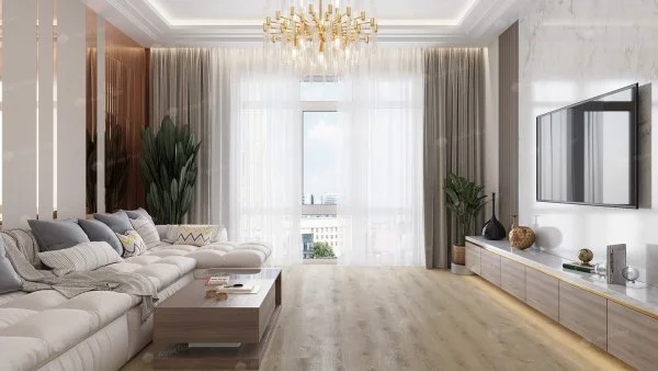 Каменно-полимерная плитка Alpine Floor Solo Plus Комодо ЕСО 14-701, 4 мм, 43 класс в Уфе