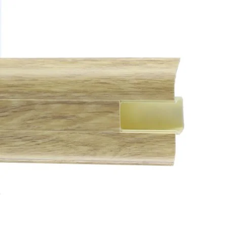 Пластиковый плинтус Royce №819 Дуб Летний (58х22х2200мм) в Уфе