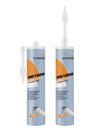 Монтажно-стыковочный клей HiWood HD1000 Белый 280 ml в Уфе