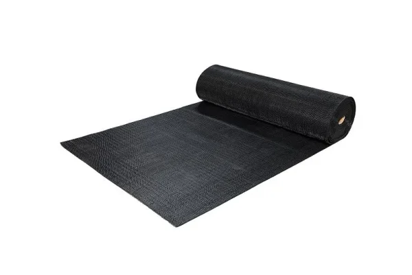 Грязезащитное рулонное покрытие ЗигЗаг Черный 5 мм (0,9 м) Китай в Уфе