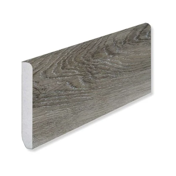 Кварцевый плинтус Fargo 366-1B Дуб Рустик Серый градиент 80х11х2200 мм в Уфе