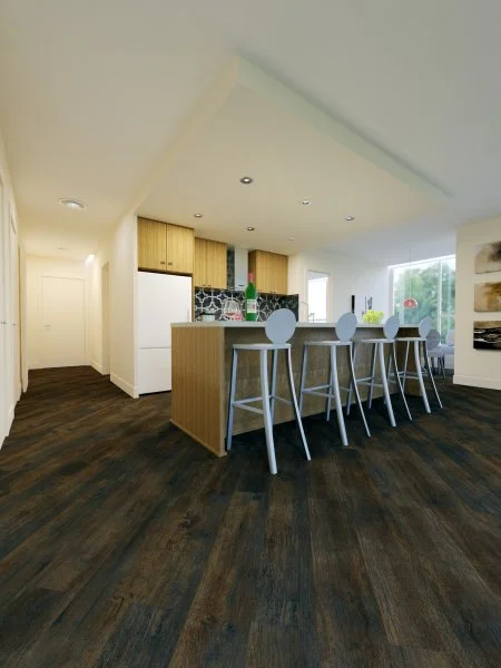 Кварц-виниловая плитка FineFloor Light Дуб Берген FF-1372 в Уфе