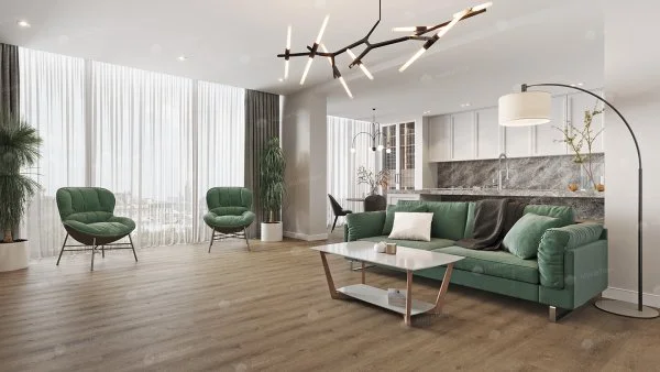 Каменно-полимерная плитка Alpine Floor Solo Plus Ларгетто ЕСО 14-301, 4 мм, 43 класс в Уфе