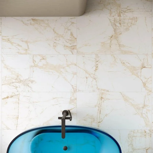 Керамогранит Coliseum Канова Уайт 60х120 (Натуральный и Реттифицированный) в Уфе