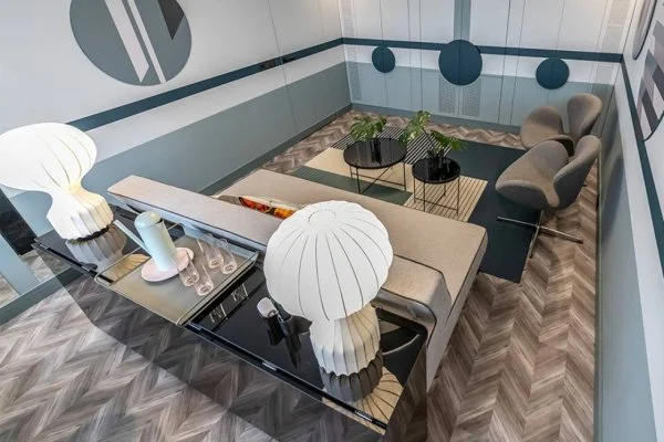 Пробковое покрытие CorkStyle Chevron Silver в Уфе