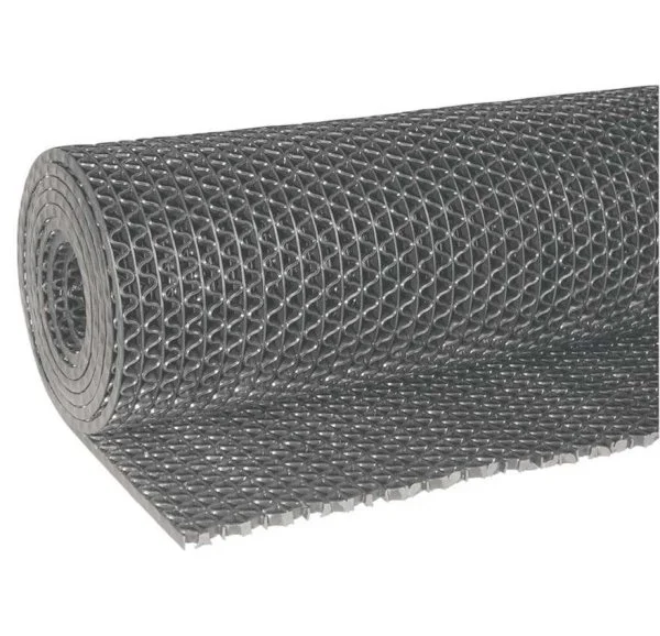 Грязезащитное рулонное покрытие ЗигЗаг Серый 4,5 мм (0,9 м) Китай в Уфе