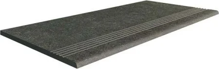 Керамогранит Italon Аурис Блэк ступень (Натуральная, 30х60) в Уфе