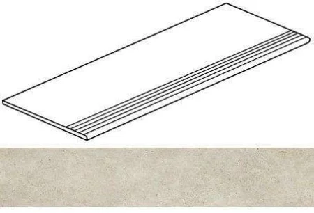 Керамогранит Italon Скайлайн Сноу 30х120 ступень в Уфе