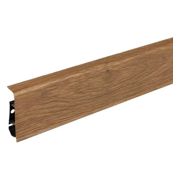 Плинтус пластиковый Arbiton INDO70 12 Дуб темный 2,5 м в Уфе