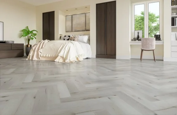 Кварц-виниловая плитка Fargo Parquet 4мм 33-DL1601 Дуб Снежный (Градиент) в Уфе