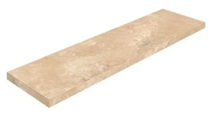 Керамогранит Coliseum Аурелия Беж Ступень угловая левая (Натуральный, 33х120) в Уфе