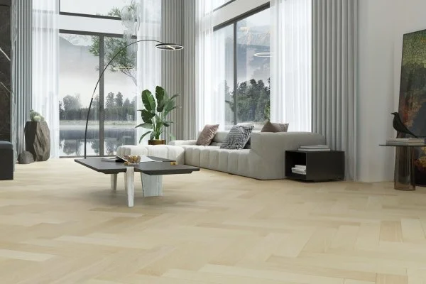 Паркетная доска Quartz Parquet Английская Ёлка Дуб Испанский 33-404 в Уфе