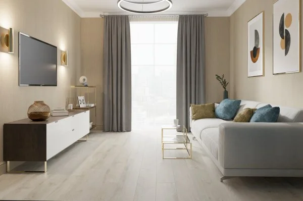 Ламинат Egger PRO 8/32 Дуб Кортина белый EPL034 в Уфе