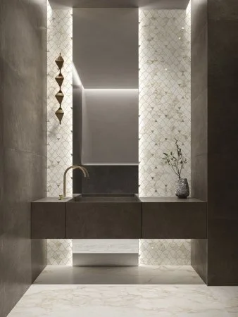 Керамогранит Italon Этернум Кофи 60х120 (Натуральная и Реттифицированная) в Уфе