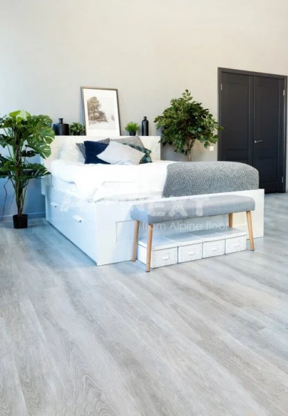 Кварц-виниловая плитка Alpine Floor Ultra Дуб Туманный ЕСО 5-26 2 мм. 34 класс в Уфе