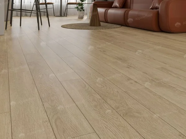 Каменно-полимерная плитка Alpine Floor Grand Sequoia Village Миндаль ECO 11-607 4мм, 43 класс в Уфе