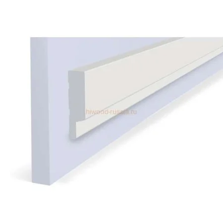 Финишный молдинг LF124A NP правый белый (42х12х2700мм) в Уфе