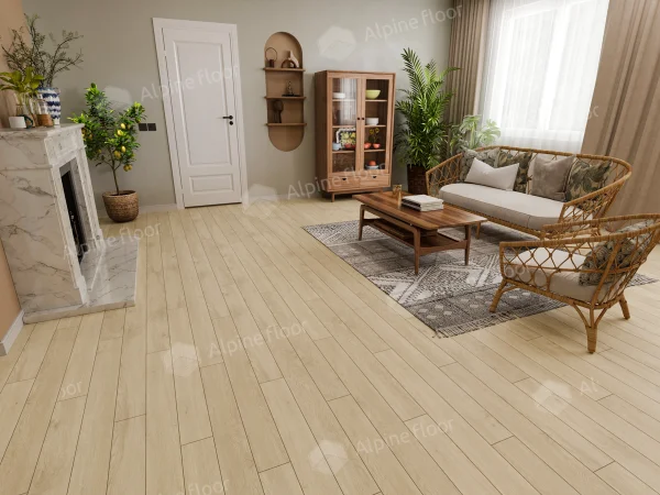 Каменно-полимерная плитка Alpine Floor Grand Sequoia Village Камфора ECO 11-507 4мм, 43 класс в Уфе