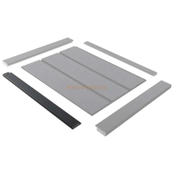 Финишный молдинг LF124A GR15K правый декорированный (42х12х2700мм) в Уфе