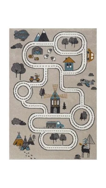 Ковер Синтелон Vegas Kids 1,20х1,70 01EKE Прямоугольник в Уфе