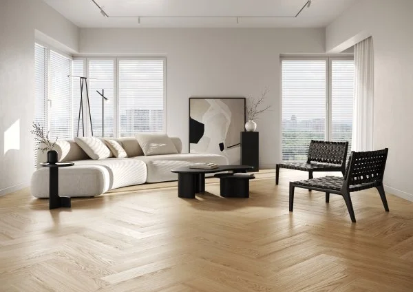 Паркетная доска Quartz Parquet Английская Ёлка Дуб Тоскана 33-407 в Уфе