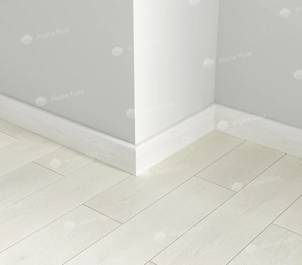 Кварцевый плинтус Alpine Floor Parquet Light 13-0 Белый в Уфе