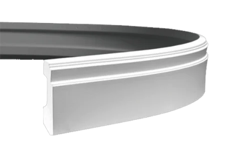 Плинтус Европласт 1.53.101 (110х26х2000 мм) Гибкий в Уфе