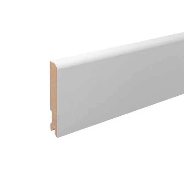 Плинтус MDF Bonkeel 24016 Белый (100х16х2400 мм) в Уфе