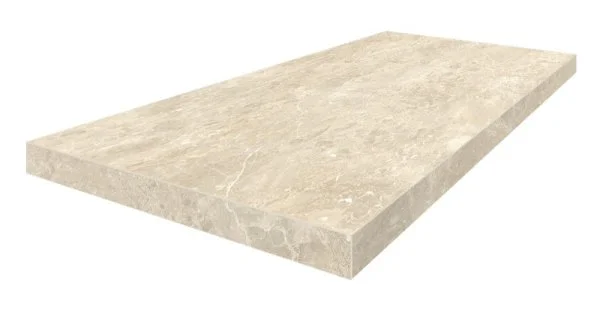 Керамогранит Coliseum Да Винчи Беж Ступень угловая левая (Натуральный, 33х60) в Уфе