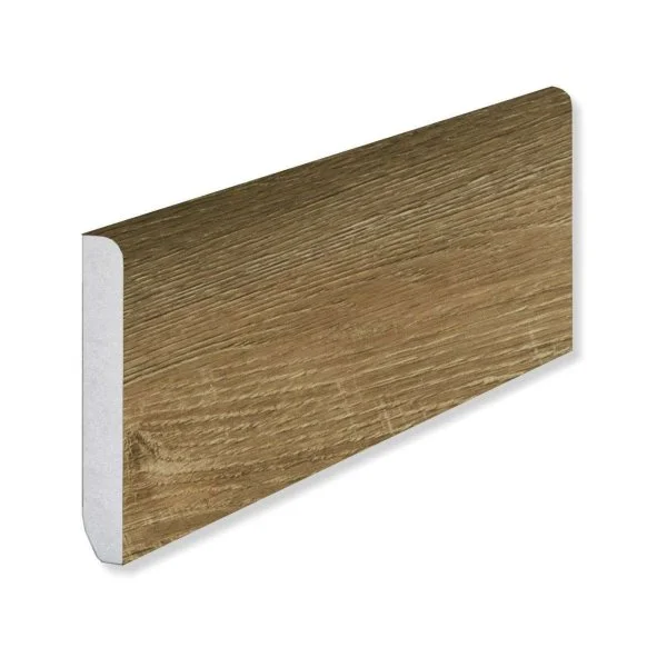 Кварцевый плинтус Fargo 61W921 Дуб Прага градиент 80х11х2200 мм в Уфе