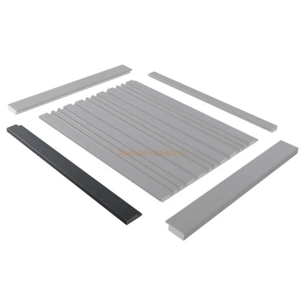 Финишный молдинг LF124A GR3 правый декорированный (42х12х2700мм) в Уфе