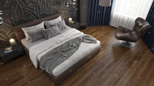 Кварц-виниловая плитка Alpine Floor Premium XL Дуб Шоколадный ЕСО 7-18, 8 мм. 43 класс в Уфе