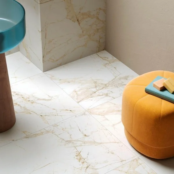 Керамогранит Coliseum Канова Уайт 60х120 (Натуральный и Реттифицированный) в Уфе