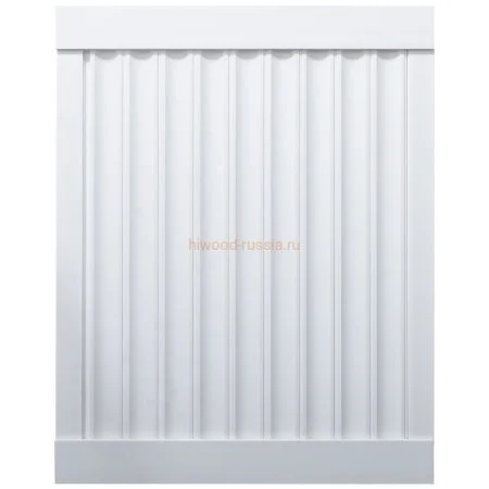 Финишный молдинг LF124A NP правый белый (42х12х2700мм) в Уфе