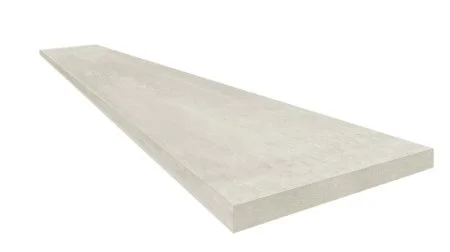 Керамогранит Coliseum Экспо Уайт Ступень угловая правая (Натуральный, 33х60) в Уфе