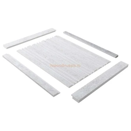 Финишный молдинг LF124B W50 левый декорированный (31х12х2700мм) в Уфе