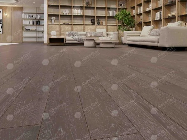 Инженерная доска Alpine Floor Villa Дуб Грей Стори в Уфе