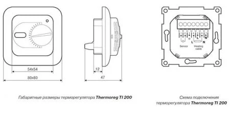 ТерморегуляторThermoreg TI-200 Black в Уфе
