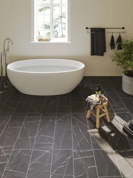 Ламинат Egger PRO 8/33 4V Large Aqua+ Камень Пьетра Гриджиа чёрный EPL246 в Уфе