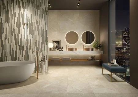 Керамогранит Italon Метрополис Вставка Стрип Ворм 26х75 (Натуральная) в Уфе