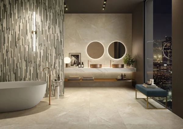 Керамогранит Italon Метрополис Вставка Стрип Ворм 26х75 (Натуральная) в Уфе