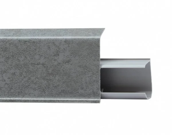 Пластиковый плинтус Royce №551 Грей (55х23х2200мм) в Уфе