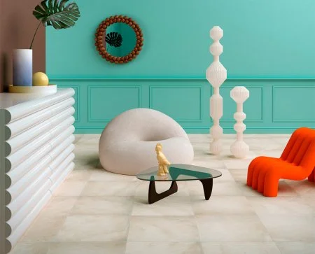 Керамогранит Coliseum Ривьера Уайт 60х60 (Натуральный и Реттифицированный) в Уфе